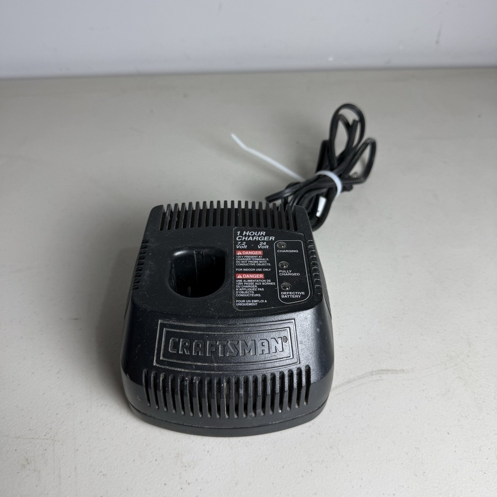 Craftsman 1-Hour Fast Battery Charger 1425301 7.2v 12v 18v 19.2v 24v Genuine OEM